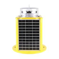 China 11-20nm Hight intensity Built in battery 350 light characters solar beacon light - China Supplier