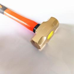 China sledge hammer with fiber handle aluminum bronze alloy non sparking tools - China Supplier