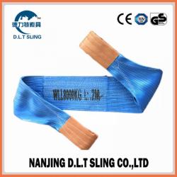 China polyester webbing sling 8Ton, According to CE,GS standard, TUV Approved. SF 7:1 - China Supplier