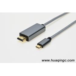 China USB C to HDMI Male to Male Adapters 4K 6 Feet Aluminum Braid - China Supplier