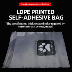 China Transparent LDPE printed self-sealing bag - China Supplier