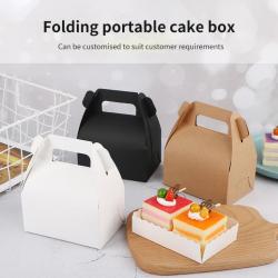 China Folding portable cake box can be customized - China Supplier