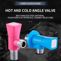 China 304 Color Angle valve (multiple colors available) - China Supplier