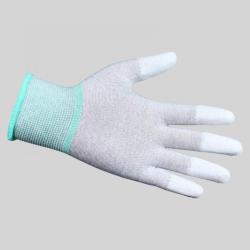 China Carbon fiber antistatic coated finger gloves for protection - China Supplier