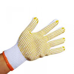 China Cotton non-slip gloves production protection - China Supplier