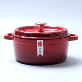 China enameled cast iron casserole 2.5,4.2L enameled dutch oven - China Supplier