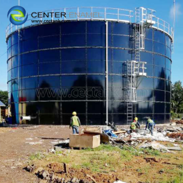 China Sewage Holding Tank consist of glass lined steel panels with superior storage tank performance - China Supplier