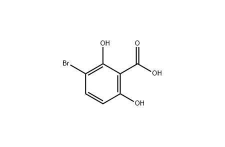 3溴-2，6-二羟基苯甲酸