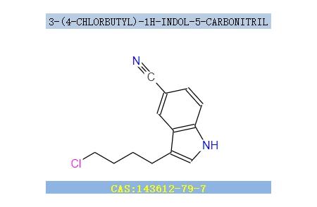 3-(4-氯代丁基)-5-氰基吲哚