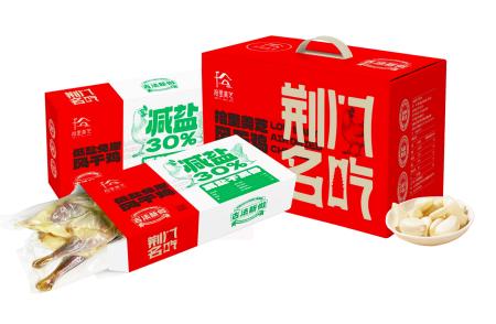 免泡风干土鸡礼盒装