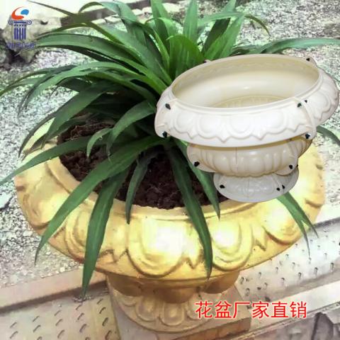 水泥花盆欧式建筑模具