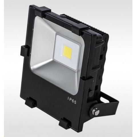 30W50W70W100W黑色鳍片式LED泛光灯高品质工程照明灯