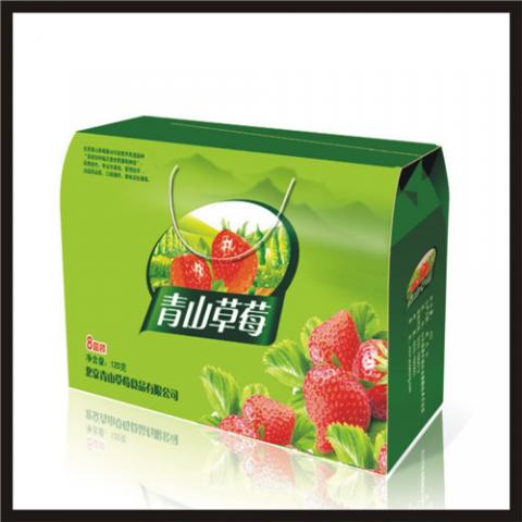 草莓包装盒定制款