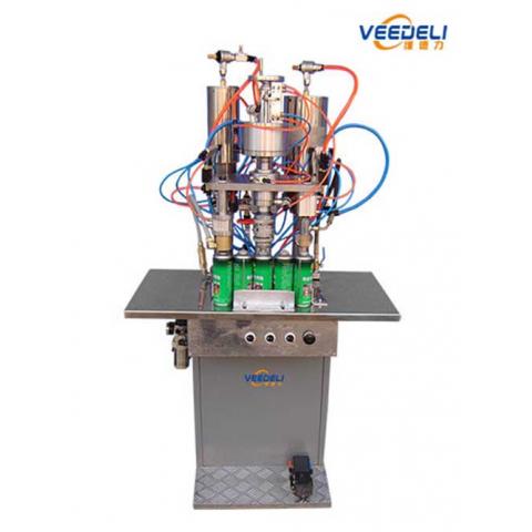 VDL301半自动气雾剂灌装机