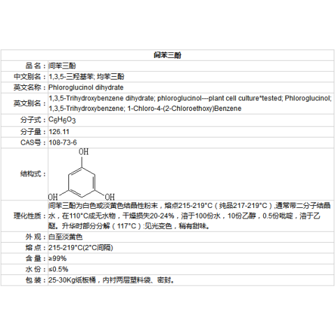 间苯三酚