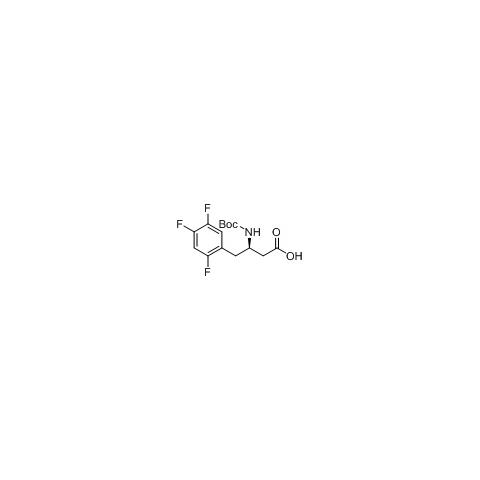 (3R)-N-叔丁氧羰基-3-氨基-4-(2,4,5-三氟苯基)丁酸