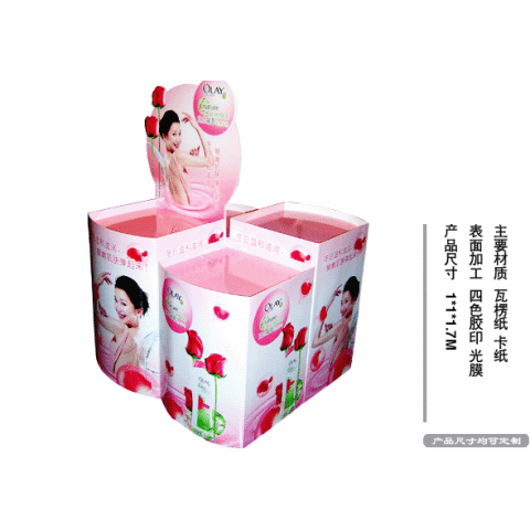 纸质促销展台