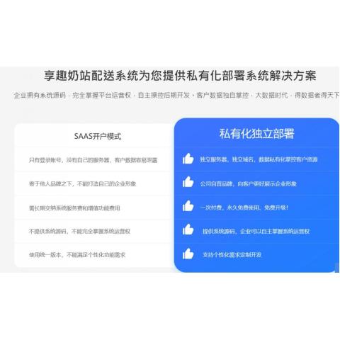 私有化鲜奶配送系统为您提供系统解决方案