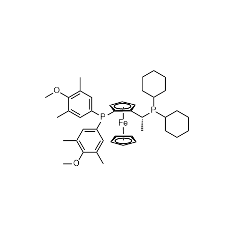 (R)-1-[(S)-2-(二-(4-甲氧基-3,5-二甲苯基)膦)二茂铁基]乙基-二环己基膦