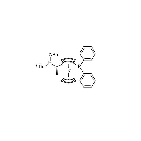 (R)-(-)-1-[(S)-2-二苯基磷二茂铁]乙基二叔丁基膦