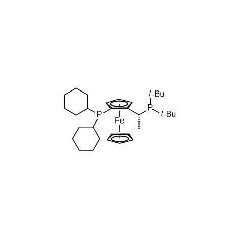 (2R)-1-[(1R)-1-[双(二叔丁基)膦] 乙基]-2-(二环己基膦)二茂铁