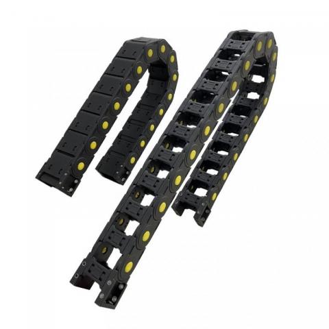黄点桥式拖链包装机械拖链尼龙拖链加强型桥式拖链