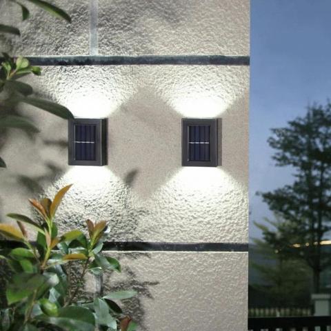 太阳能灯户外 LED 灯 IP65 防水花园装饰阳台院子街墙装饰灯园艺灯