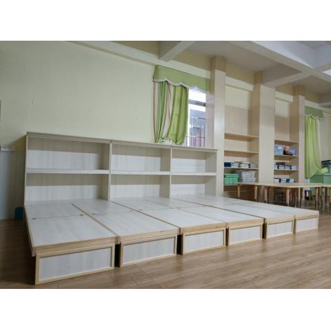 幼儿园墙壁床儿童折叠床可收起的床幼儿午睡床儿童托管休息床