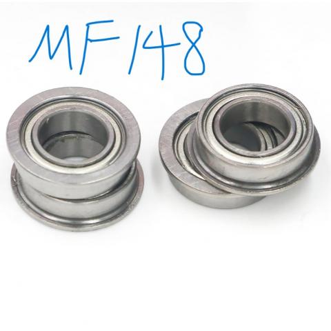 MF148ZZ微型法兰轴承 8*14*3.5*15.6*0.8mm