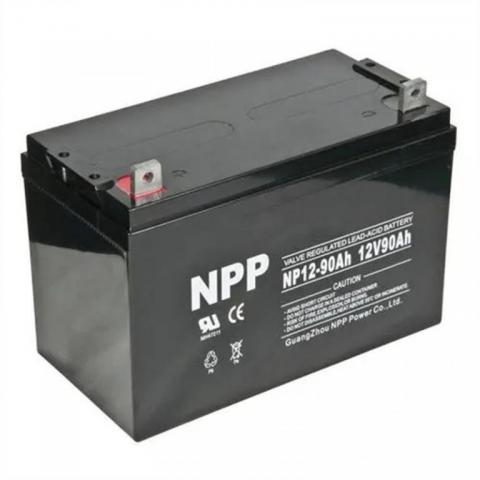 NPP耐普蓄电池NP12-90Ah代理商12V90AH核电厂报警及安全系统