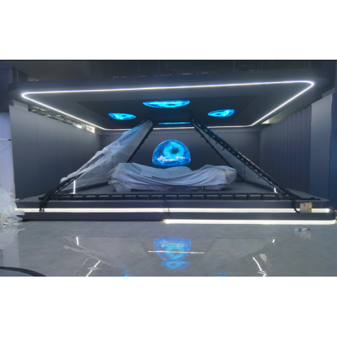 全息展示柜360度全息投影大型全息金字塔