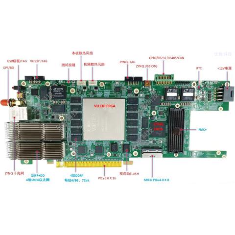 UD PCIe-403 VU13P加速卡/算法验证板/信号处理板