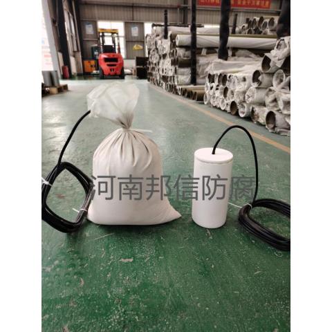 带填料包长效埋地饱和LIU酸铜参比电极管线牺牲阳极长效参比电极