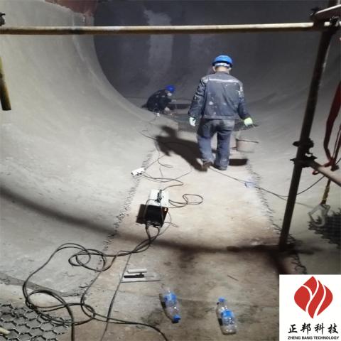 蜗壳管道陶瓷耐磨胶泥施工解析
