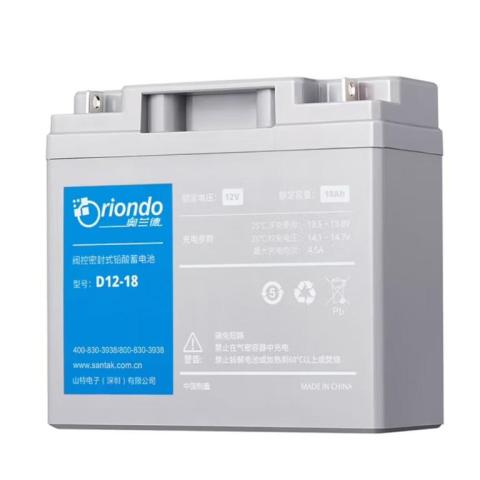 奥兰德蓄电池D12v-18AH厂家报价