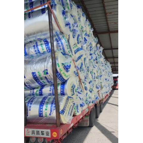 养殖大棚钢结构农业专用保温玻璃棉卷毡