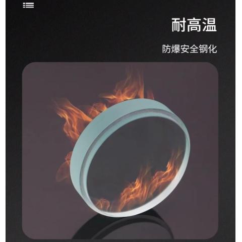 定制实验室方形圆形高硼硅石英高透明钢化视镜玻璃耐高温酸碱腐蚀