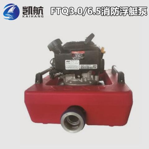 FTQ3.0/6.5手抬機動消防浮艇泵8馬力