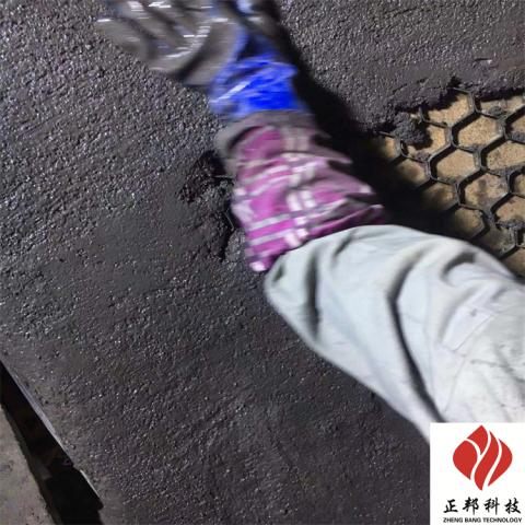 风机叶轮龟甲网耐磨胶泥施工