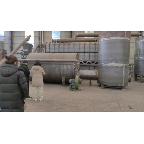 环保型褐煤炭化机采用连续式炭化技术生产