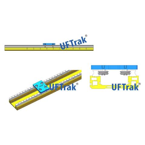 UFTrak DFE-Q組合型滾輪導軌系統