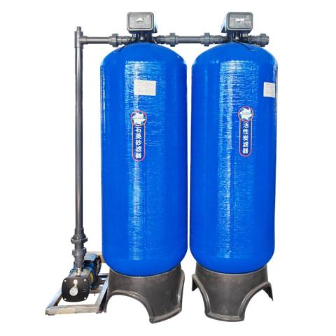 全自动软化水处理设备工业软水机器大型地下井水过滤锅炉除水垢