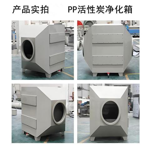 工厂定制各种风量规格活性炭吸附净化箱