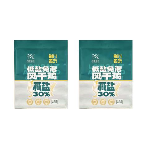 免泡风干鸡彩袋包装