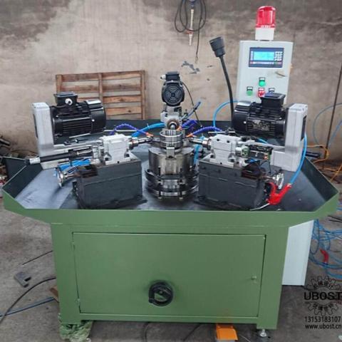軸承圈－3軸氣動自動鉆孔機倒角機攻絲機，銑槽機