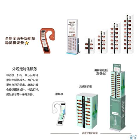 講解器租賃柜助力景區博物館高效導覽