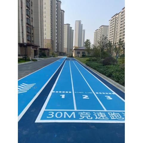 人行道水性SP彩色防滑路面翻新