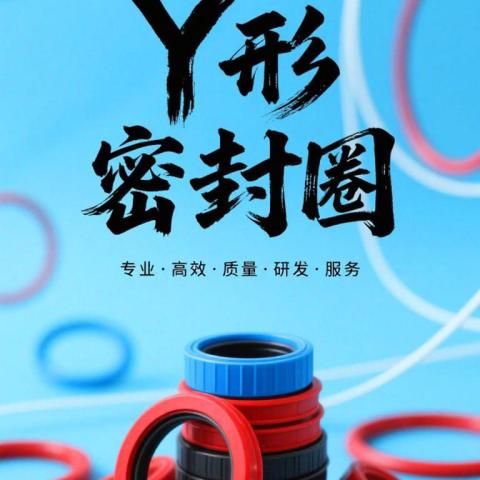 工业丁晴橡胶往复运动Y形密封圈