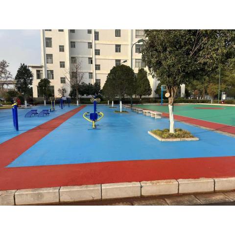 市政道路聚合物彩色路面