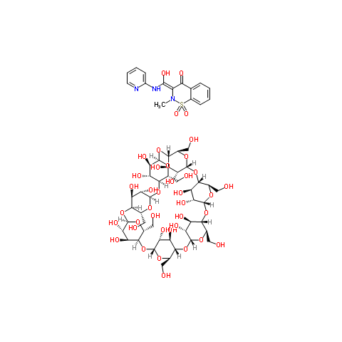 吡罗昔康-β-环糊精